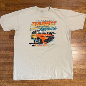 Volkswagen‎ Rabbit Extreme T Shirt XL Vintage Retro Car Graphic Tee